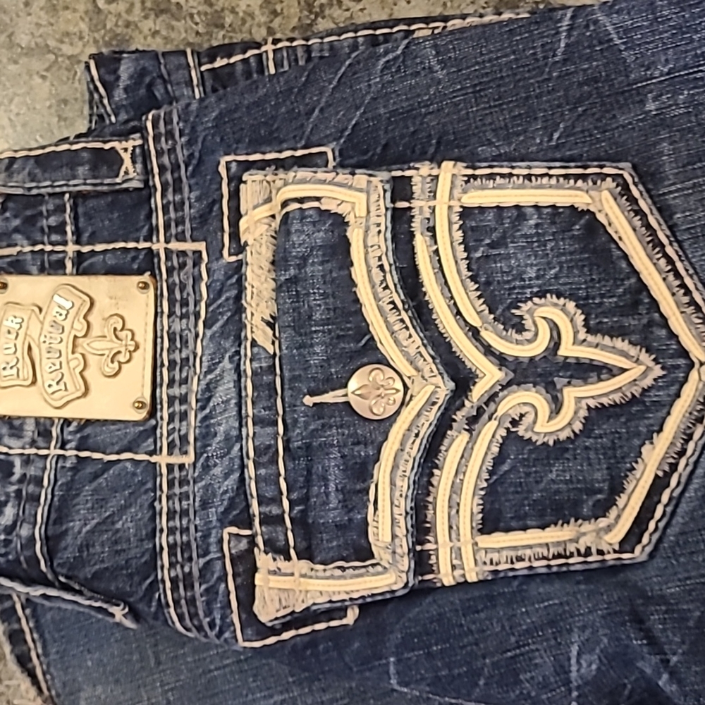 MENS ROCK REVIVALS JEANS